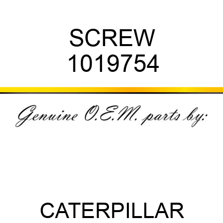SCREW 1019754