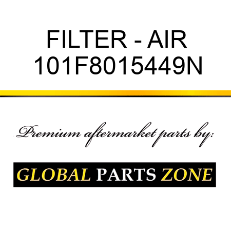 FILTER - AIR 101F8015449N