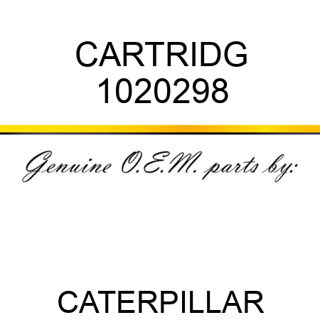 CARTRIDG 1020298
