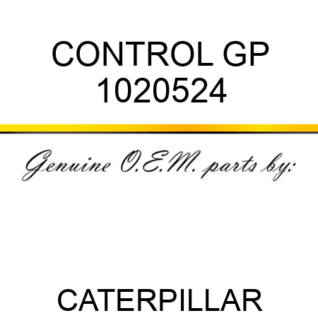 CONTROL GP 1020524