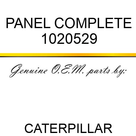 PANEL COMPLETE 1020529