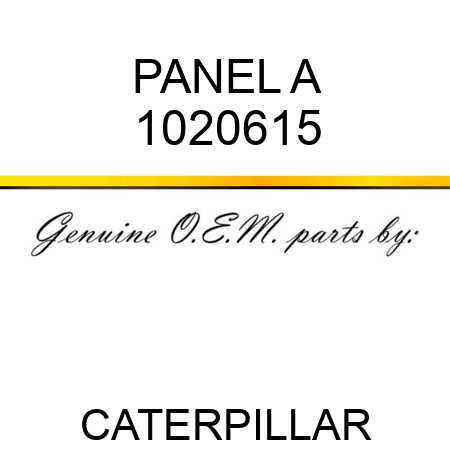 PANEL A 1020615