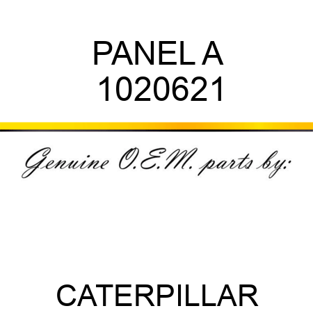PANEL A 1020621