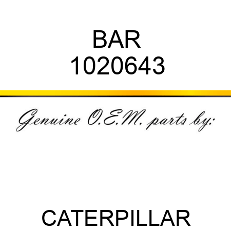 BAR 1020643
