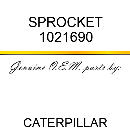 SPROCKET 1021690