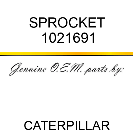 SPROCKET 1021691