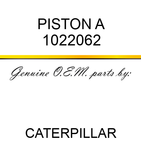 PISTON A 1022062