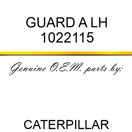 GUARD A LH 1022115