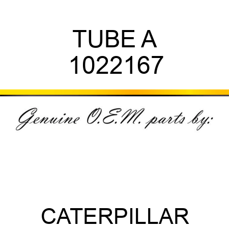 TUBE A 1022167