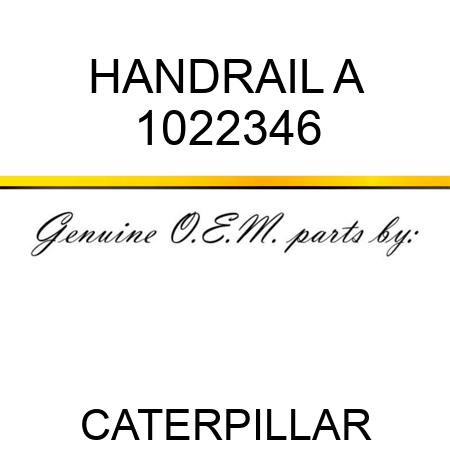 HANDRAIL A 1022346
