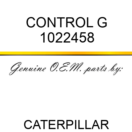 CONTROL G 1022458