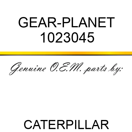 GEAR-PLANET 1023045