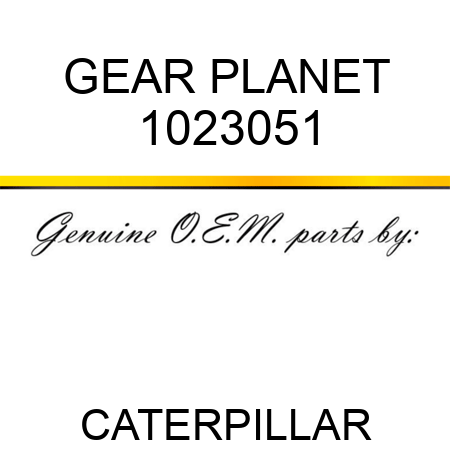 GEAR PLANET 1023051