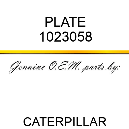 PLATE 1023058