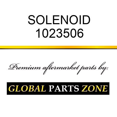 SOLENOID 1023506