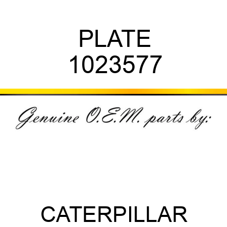 PLATE 1023577