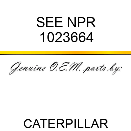 SEE NPR 1023664