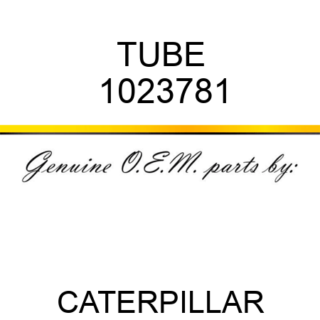 TUBE 1023781