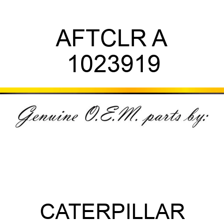 AFTCLR A 1023919