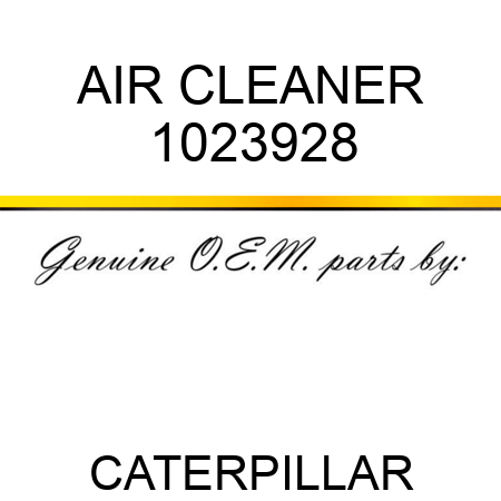 AIR CLEANER 1023928