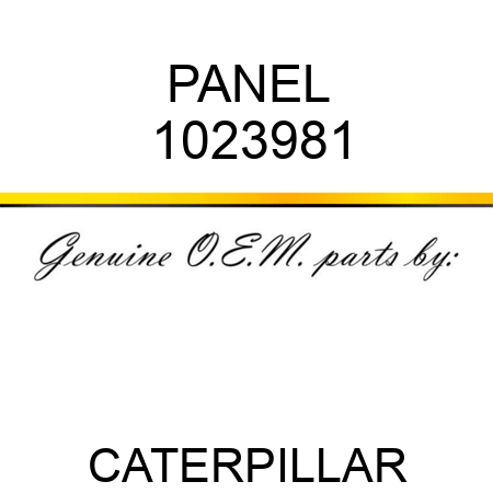 PANEL 1023981