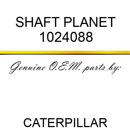 SHAFT PLANET 1024088