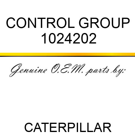 CONTROL GROUP 1024202