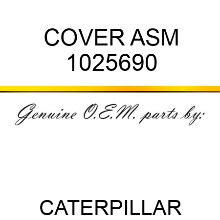 COVER ASM 1025690