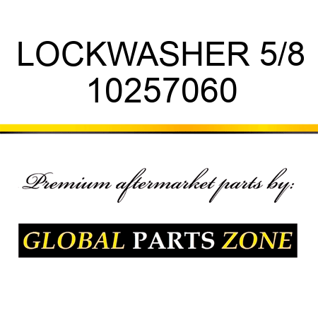 LOCKWASHER 5/8 10257060