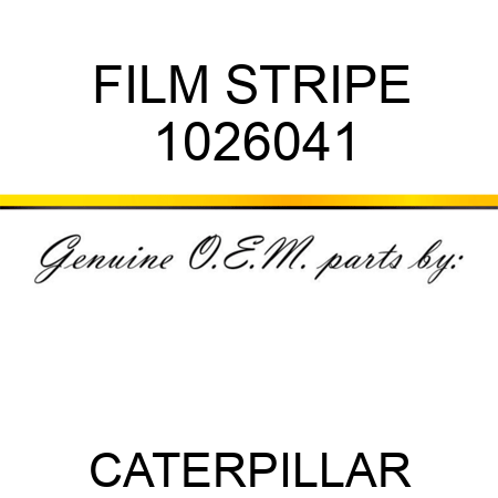 FILM STRIPE 1026041