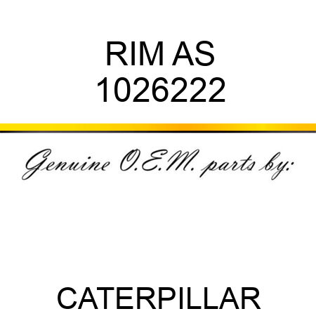 RIM AS 1026222