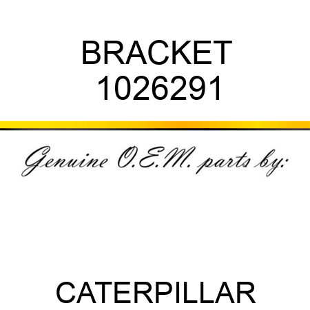 BRACKET 1026291