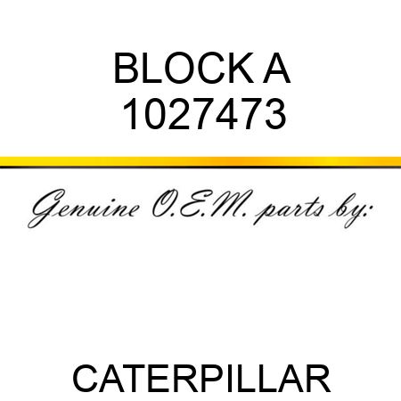 BLOCK A 1027473