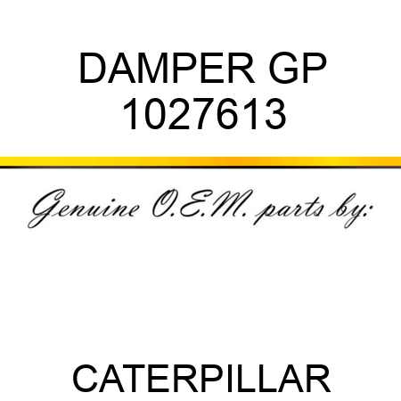 DAMPER GP 1027613