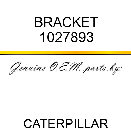 BRACKET 1027893