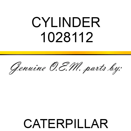 CYLINDER 1028112
