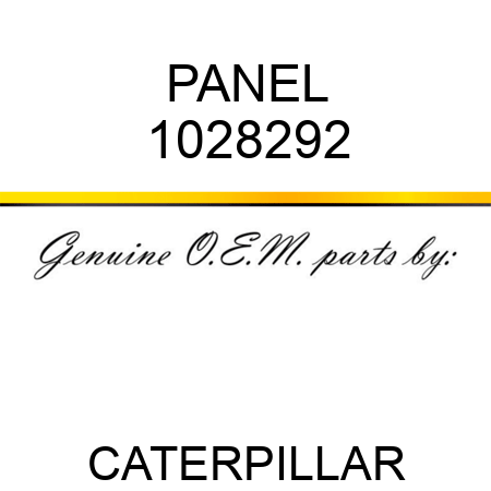 PANEL 1028292