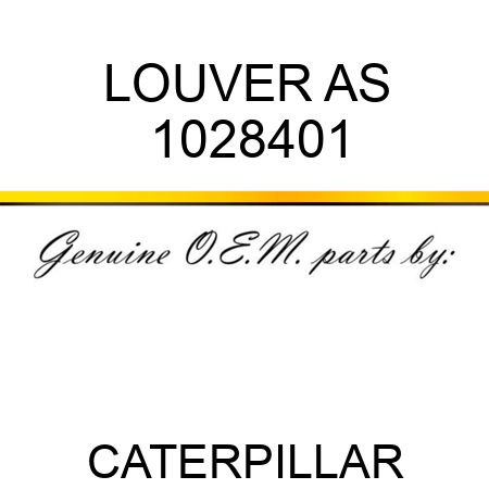 LOUVER AS 1028401