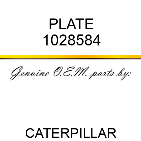 PLATE 1028584