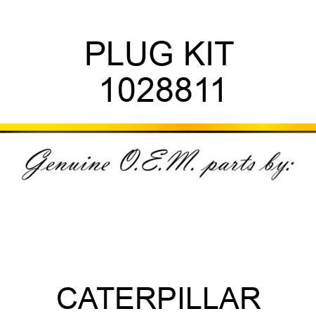 PLUG KIT 1028811