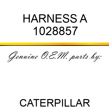 HARNESS A 1028857