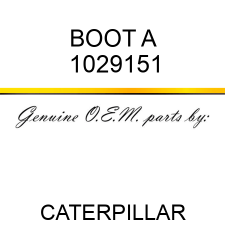 BOOT A 1029151