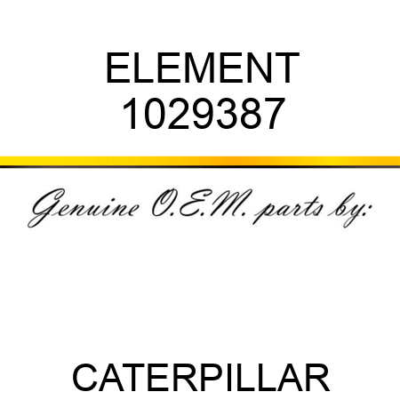 ELEMENT 1029387