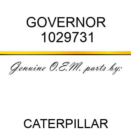 GOVERNOR 1029731