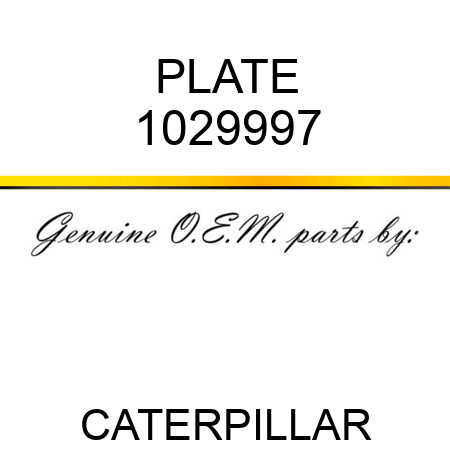PLATE 1029997