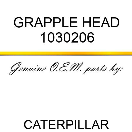 GRAPPLE HEAD 1030206