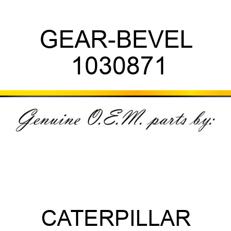 GEAR-BEVEL 1030871