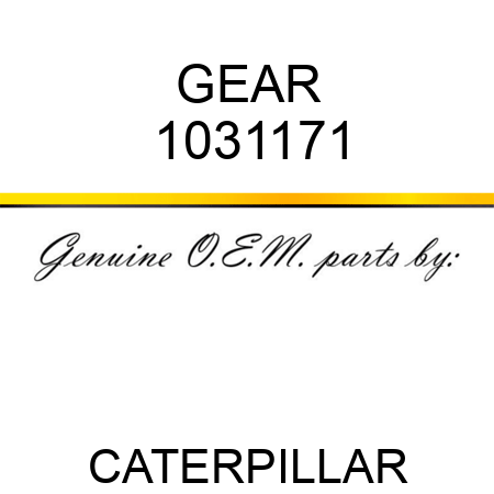 GEAR 1031171