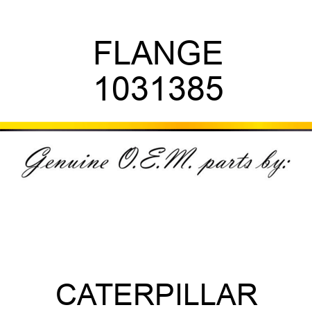 FLANGE 1031385