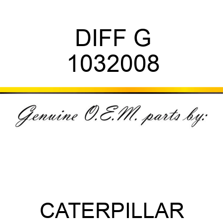 DIFF G 1032008